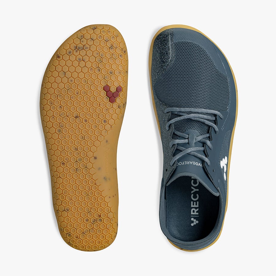 Vivobarefoot Primus Lite III Vrijetijdsschoenen Heren Blauw | Nederland 0087OKIR